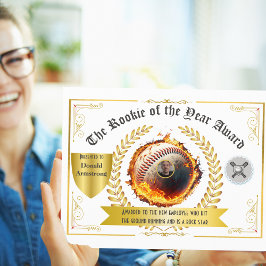 Apreciação Funny para Funcionários - Rookie do Ano