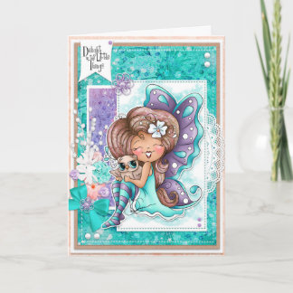 Apreciação No Pequeno Cartão De Saudação