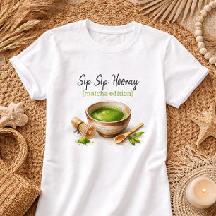 Apreciador Japonês de Matcha Camiseta Divertida de