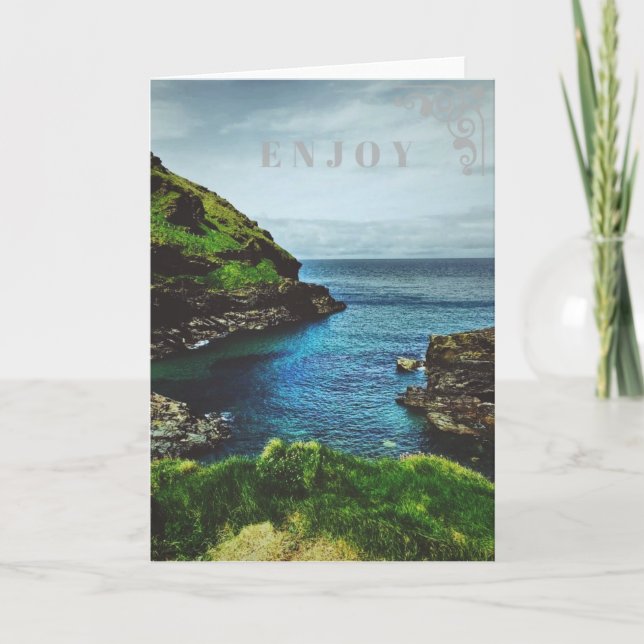 Aprecie o cartão de cumprimentos (Frente)