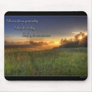 Aprenda de ontem…. mousepad