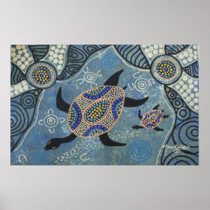 Aprendendo à Poster de Natação por Mundara