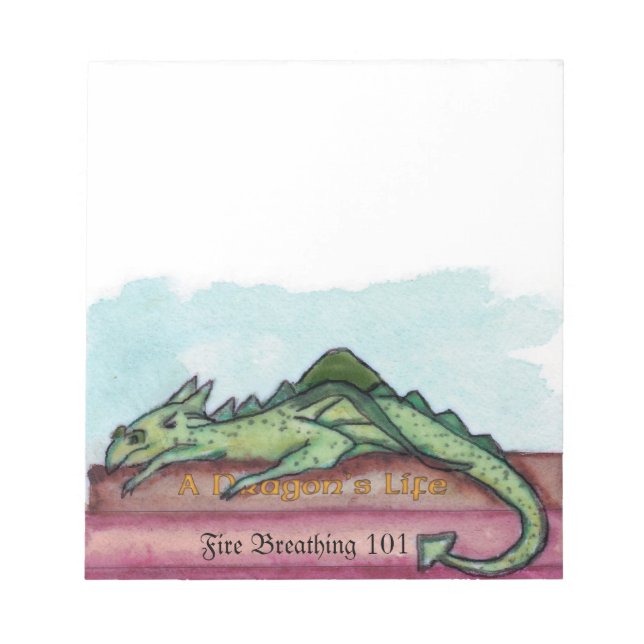 Aprendendo A Ser Um Bloco De Notas De Dragão (Frente)