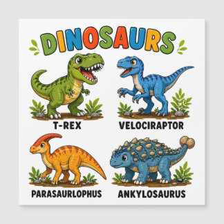 Aprendizado de Espécies de Dinossauros para Crianç