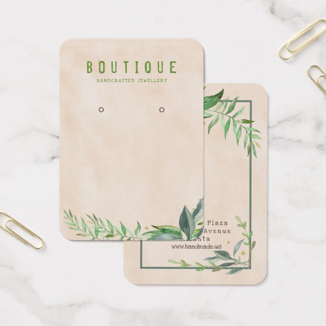 Apresentação de Folhagem de Cena Verde (Escritótio)