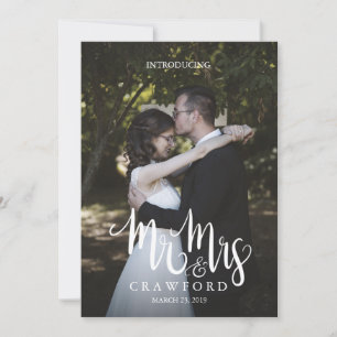 Apresentação do anúncio de Casamento moderno para