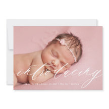 Apresentação do Anúncio de Nascimento do Bebê // B