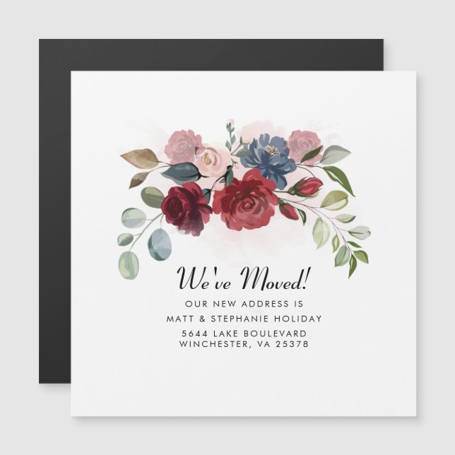 Apresentamos o Anúncio de Atualização de Endereço  (Frente/Verso)