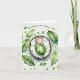 Apresentando Nosso Pequeno Peapod! Anúncio de Nasc