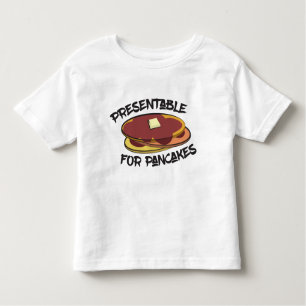 Apresentável para Pancakes Toddler T-Shirt
