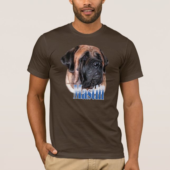 Apricot Mastiff Nome T-Shirt (Frente)