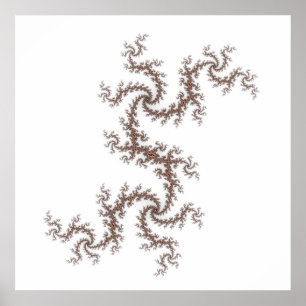 Apricot torce Julia Poster