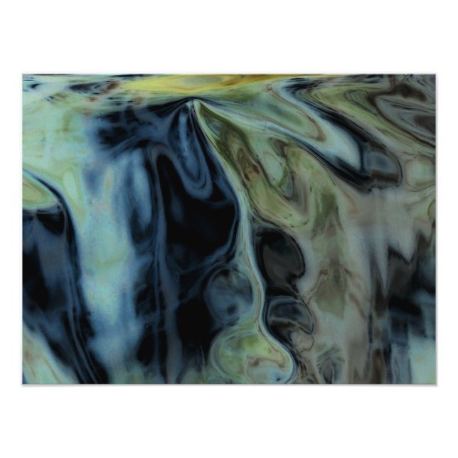 "April Woods I" Foto de Abstrato Alterada Digitalm (Frente)