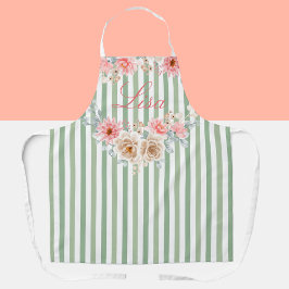 Apron de Flor de Primavera Personalizado