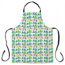Apron, Design de Peixes Coloridos do Peixe