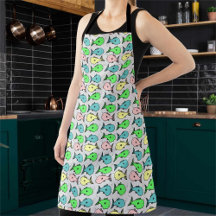Apron, Design de Peixes Coloridos do Peixe