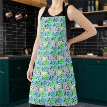 Apron, Design de Peixes Coloridos do Peixe