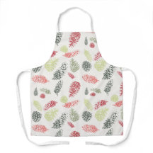 Apron Natal Pinecone Feriado