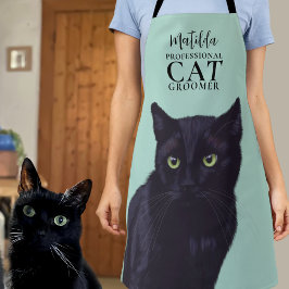Apron Personalizado por Groomer de Cat Profissiona