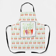 Apron - Rolhas de Herança de Cores d'Água