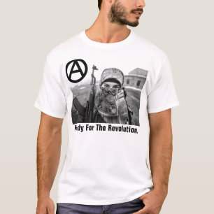 apronte para o t-shirt da revolução