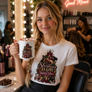 Aprovação de Cabelo Férias de Natal Caneca Diverti