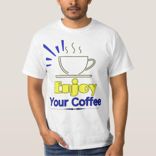Aproveite a sua camisa de café