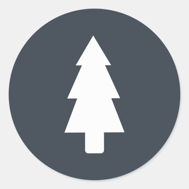 Aproveite o adesivo da árvore de Natal (Frente)