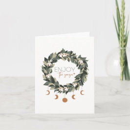 Aproveite o cartão de Natal da temporada