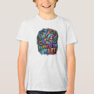 Aproveite o Coração Design de Camiseta Inspirado