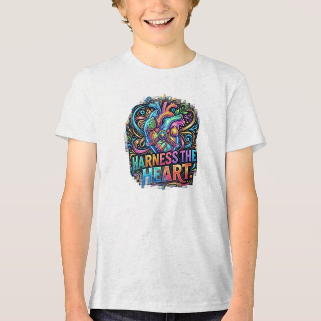 Aproveite o Coração | Design de Camiseta Inspirado (Frente)