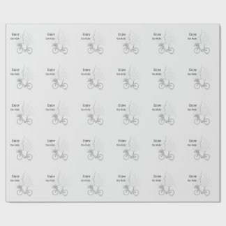 Aproveite o Passeio: Papel de Embrulho Minimalista