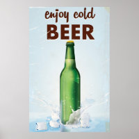 Aproveite o Poster de Beer Beer Beer Fria.