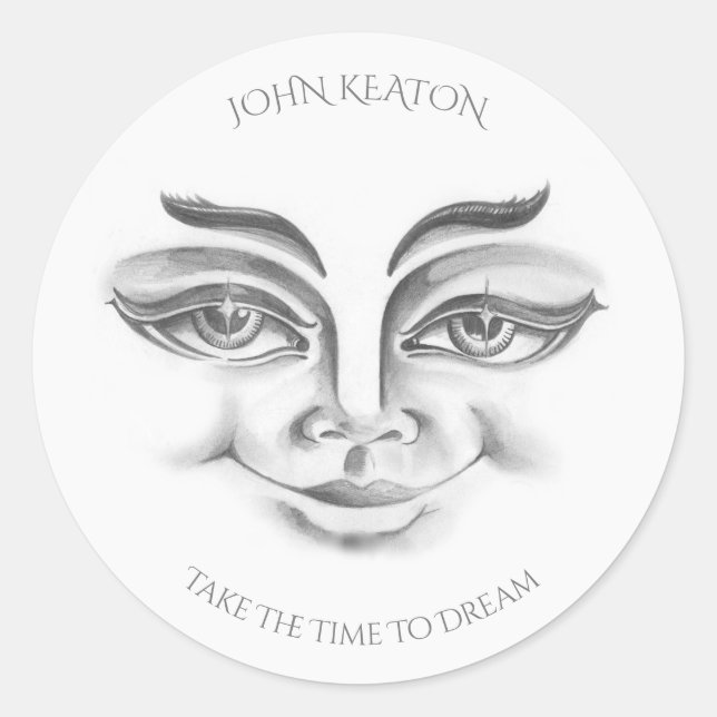 Aproveite O Tempo Para Sonhar Com Os Autocolantes (Frente)