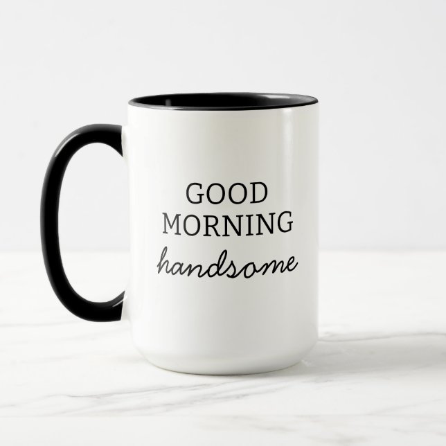 Aproveite Seu Café Bonito Caneca de Boas Vindas, (Esquerda)
