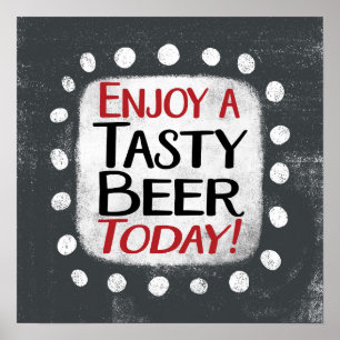 Aproveite Uma Cerveja Torrente Hoje Poster Wall Ar