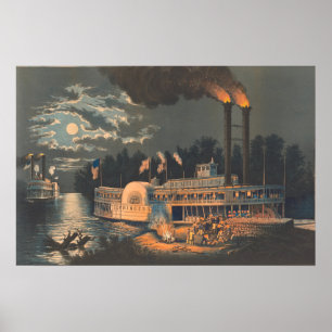 "Aproximação" - Frances FB Palmer Fine Art Poster