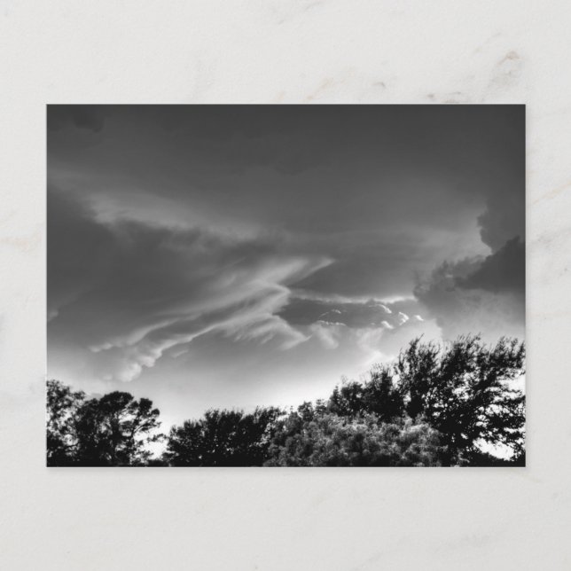 Aproximando Cartão Postal de Tempestade (Frente)
