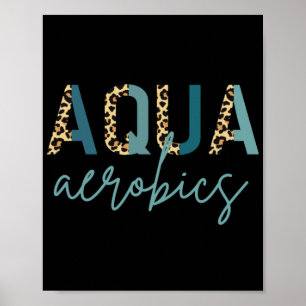 Aqua Aerobics Cheetah impressão Aqua aeróbica pr