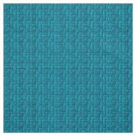 Aqua Bloqueia Tecido de Linn de Marfim (54" de lar