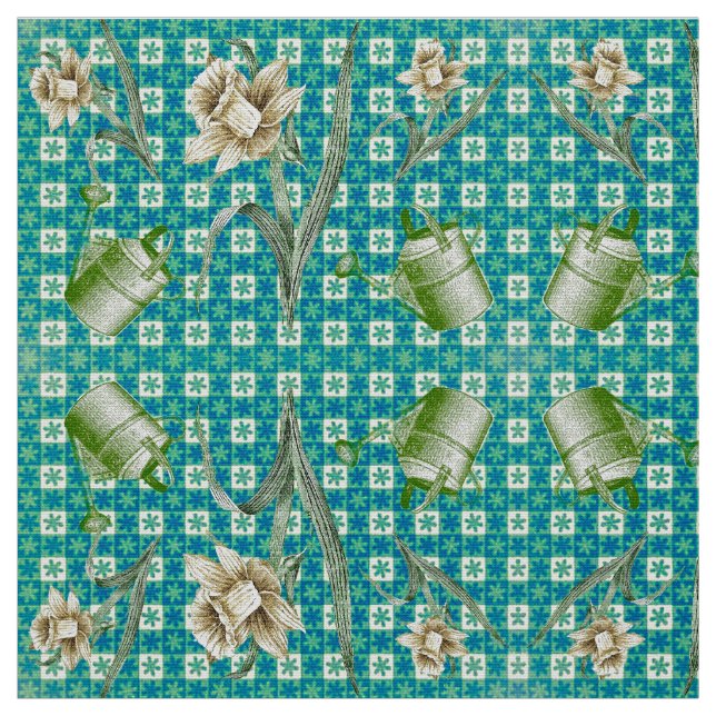 Aqua Daffidols Tecido (Modelo)