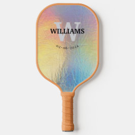 Aqua Monograma inicial e nome personalizado