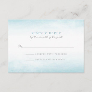 Aqua Tides RSVP de Aquarela