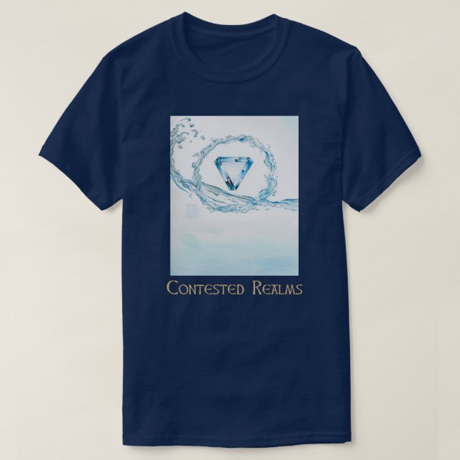 Aquamarine Core T-Shirt (Frente do Design)