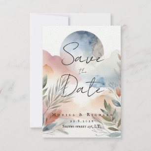 Aquarel de Casamento de Convite