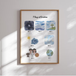 Aquarela: 7 dias de poster de Criação