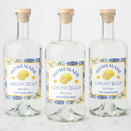 Aquarela Amarelo & Azul Limoncello Caseiro