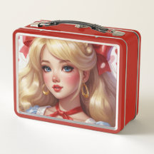 Aquarela anime Metal Lunchbox