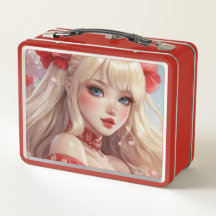 Aquarela anime Metal Lunchbox