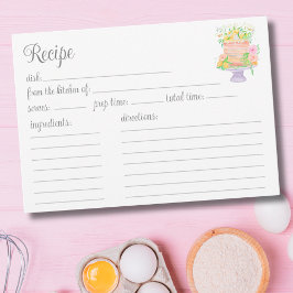 Aquarela Bolo De Baunilha Com Limões